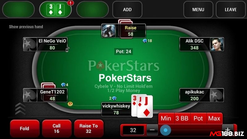 PokerStars là một trong những sòng bài trực tuyến uy tín