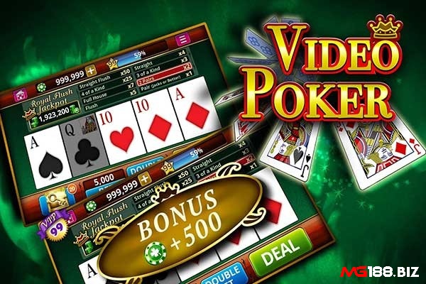 Khám phá Video Poker cùng MG188 nhé!