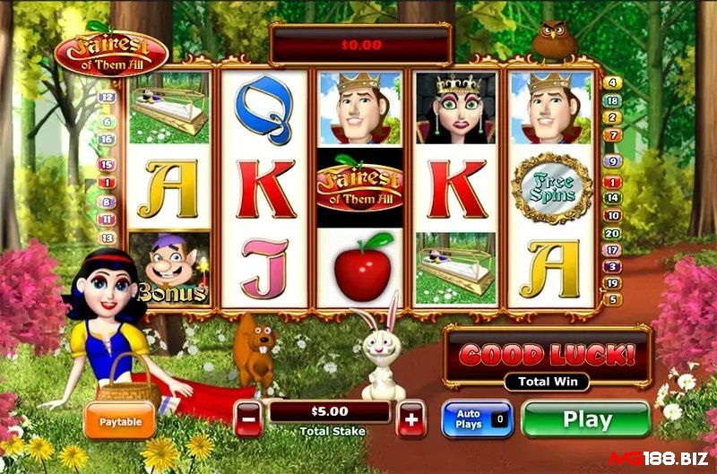 Fairest of Them All Jackpot là một trò chơi slot trực tuyến hấp dẫn