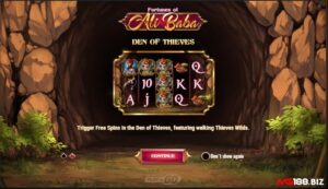 Fortunes of Ali Baba slot: Kho báu Ai Cập bí ẩn thú vị