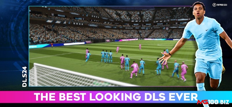 Game Dream League Soccer là tựa game bóng đá hấp dẫn và đẹp mắt