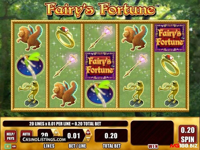Fairy Fortunes là một slot game chủ đề về phép thuật quyến rũ và đẹp mắt
