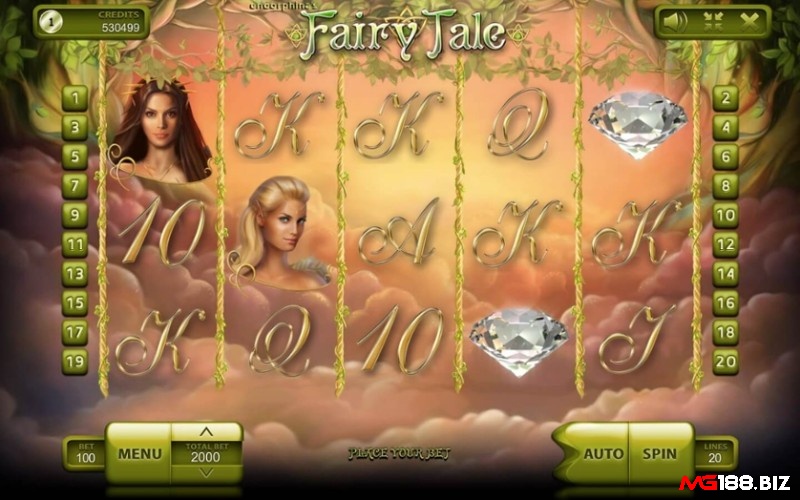 Fairy Tale là một slot game lấy chủ đề cổ tích huyền bí