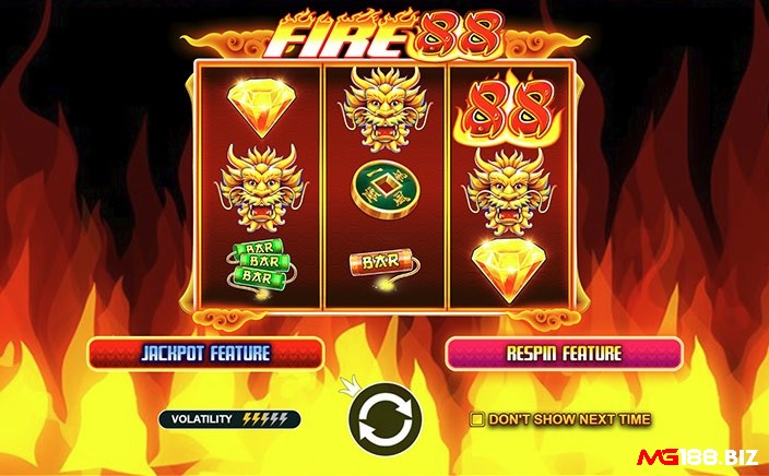 Có 7 dòng thưởng trong slot Fire 88