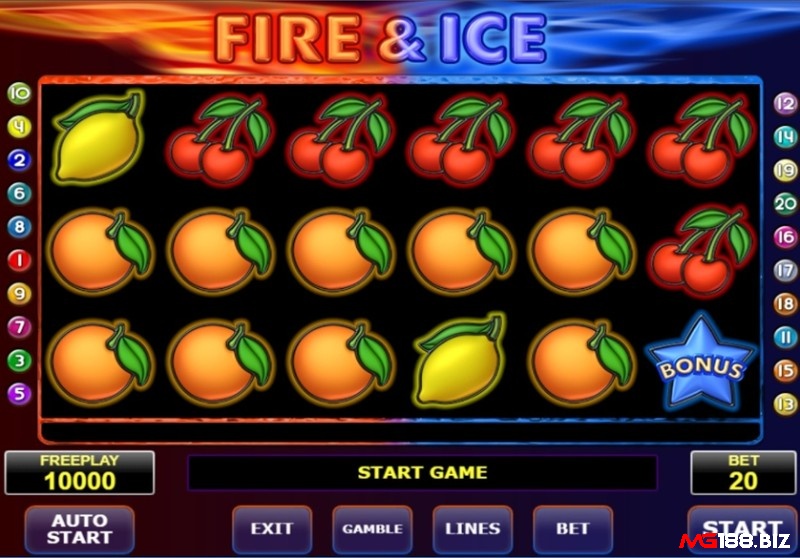  Fire vs Ice là một game slot tuyệt vời