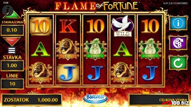 Flame of Fortune Jackpot có những đặc điểm nổi bật gì?