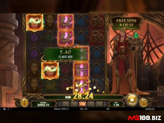 Vòng quay may mắn trong game thần thoại này giúp người chơi có nhiều phần thưởng giá trị