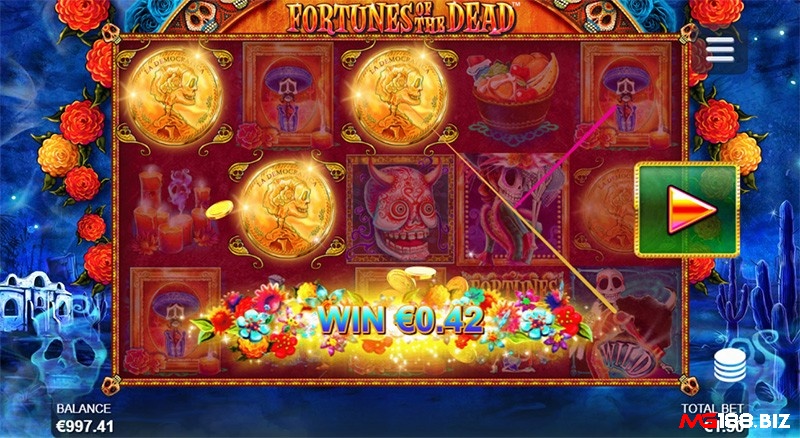 Fortunes of the Dead là một slot game chủ đề cổ đại đầy bí ẩn