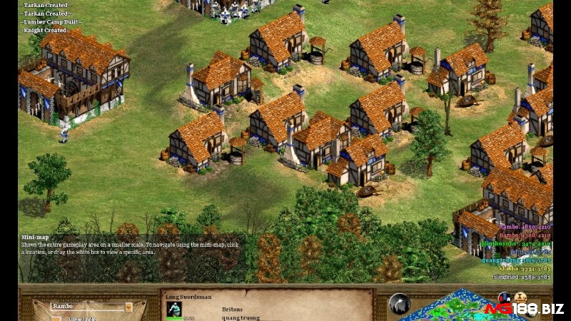 Game Age of Empire (AoE) có đa dạng nhiều quốc gia để bạn lựa chọn