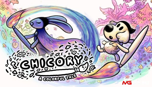 Đồ hoạ game Chicory: A Colorful Tale tựa như một bức tranh