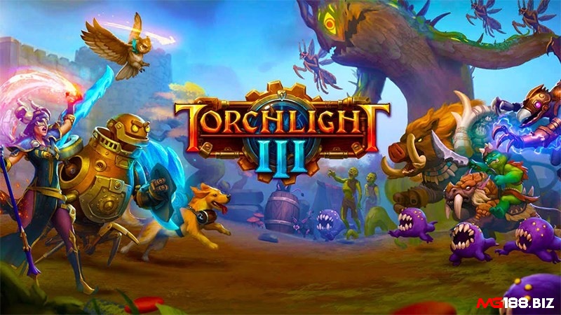 Bối cảnh thị trấn giả tưởng trong game Torchlight