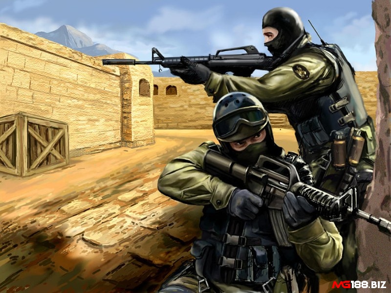 Có nhiều loại vũ khí để người chơi có thể lựa chọn trải nghiệm trong Game Counter Strike 1.6