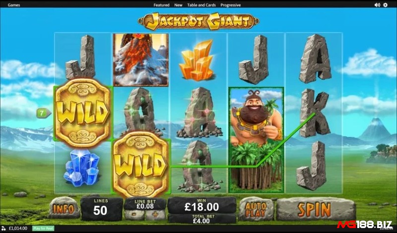 Đồ họa trong game Jackpot Giant Jackpot đẹp mắt