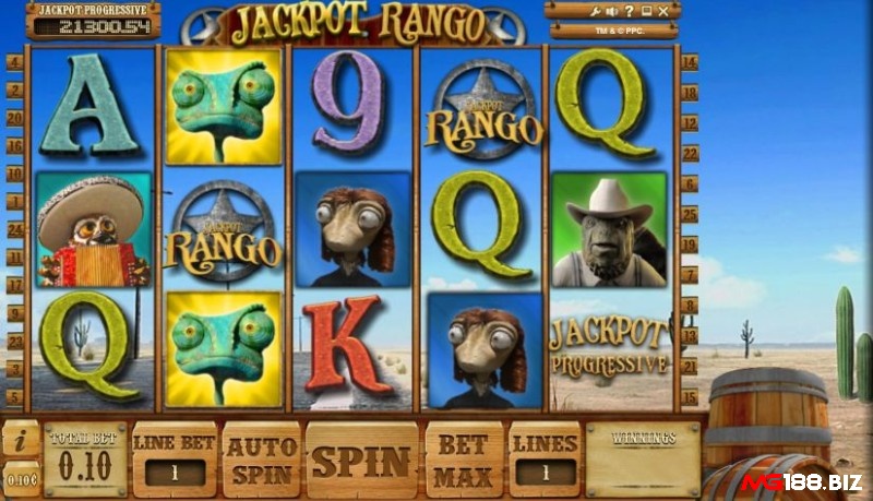 Biểu tượng trong Jackpot Rango Jackpot hấp dẫn