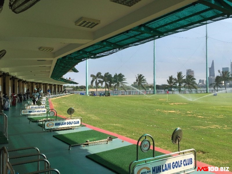 Hệ thống mái che hiện đại của sân golf Sài Gòn Him Lam 