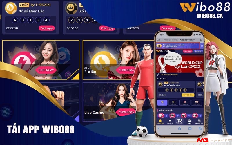 Wibo88 là trang web cá cược với đa dạng các trò chơi khác nhau