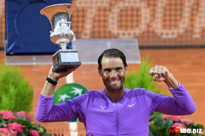 Nadal vô địch Rome Master vào năm 2021