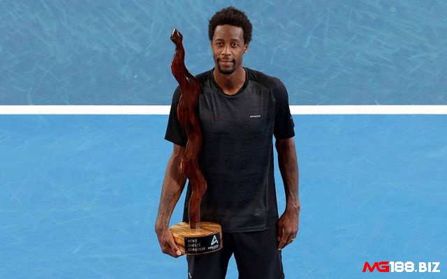 Gael Monfils đã đạt được một điểm ace trong tennis tốt nhất ở trong sự nghiệp của mình