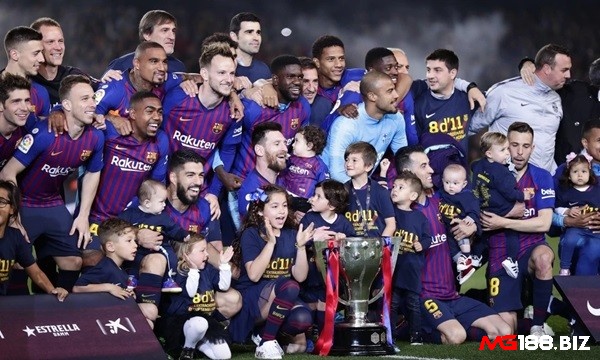 Barcelona có tổng cộng 27 lần giành ngôi vô địch Laliga