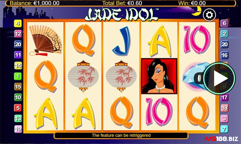 Jade Idol Classic là một slot game đơn giản nhưng khá hấp dẫn người chơi