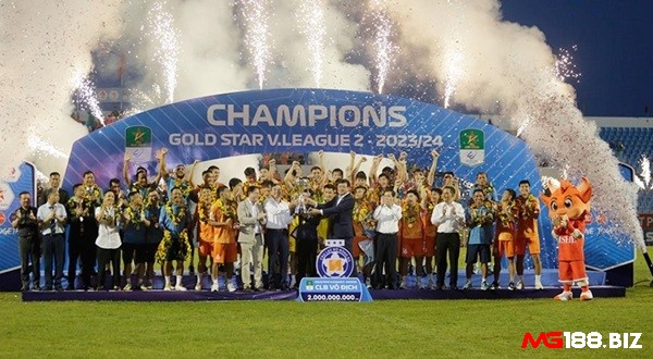 Nhà vô địch V League 2023/24 là Thép Xanh Nam Định