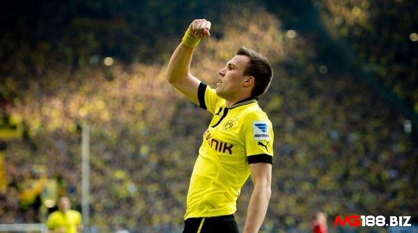 Großkreutz đảm nhiệm vị trí hành lang cánh trái của Dortmund tại C1 2013