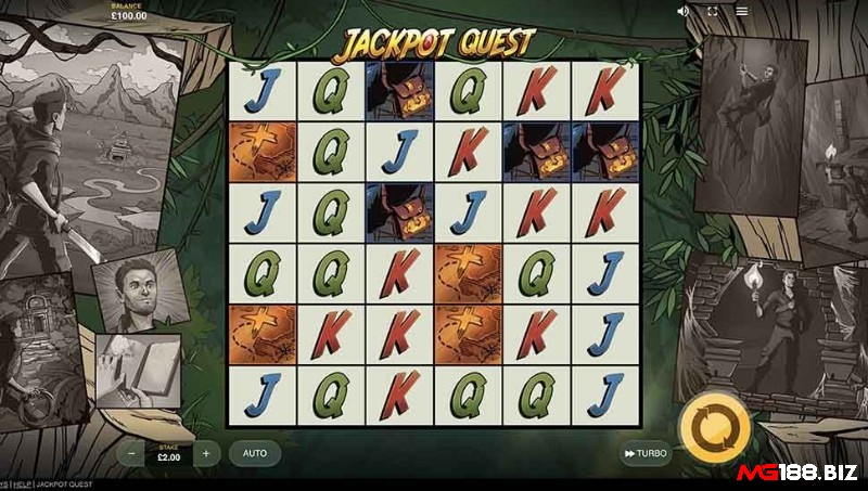 Các loại biểu tượng trong Jackpot Quest