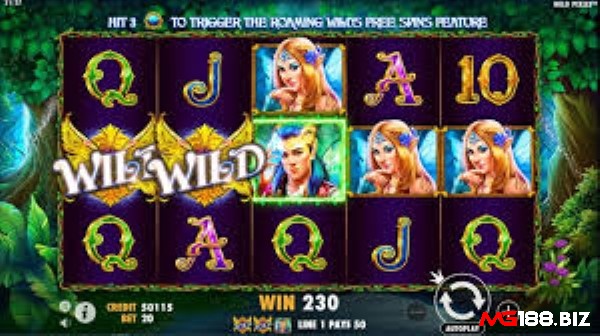 Chủ đề trong game Wild Pixies thú vị độc đáo