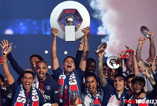 PSG đang là câu lạc bộ vô địch Ligue 1 nhiều nhất 