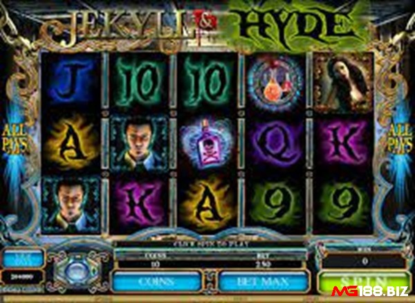 Cược tính năng nhân đôi số tiền hấp dẫn Jekyll and Hyde (Ash Gaming)