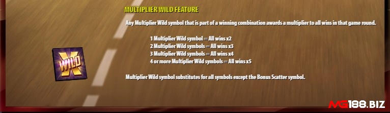 Wild X giúp bạn có cơ hội được x5 tiền thưởng