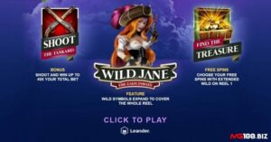 Wild Jane slot: Tham gia bang đảng cướp biển của Jane