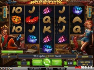 Wild Rockets slot pháo hoa với cấu trúc cuộn độc đáo