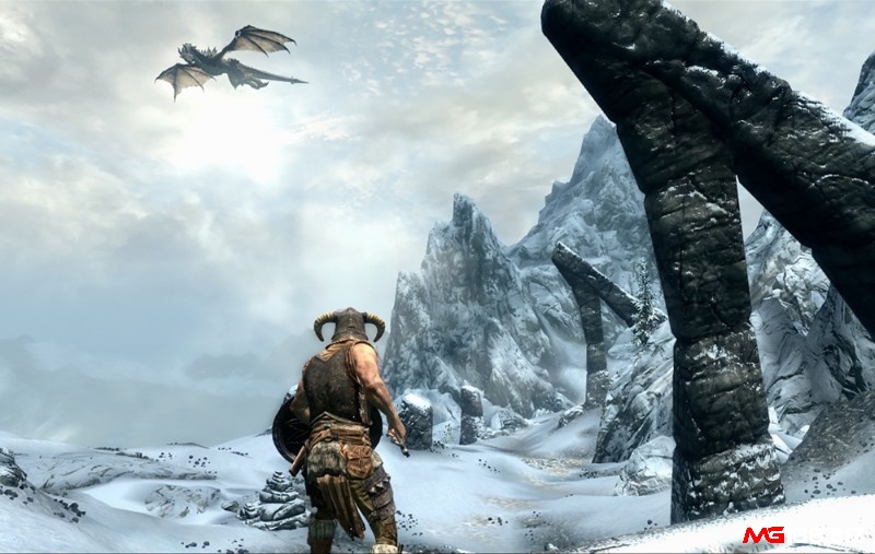 Game thủ sẽ được tự do khám phá vùng đất Skyrim khi chơi The Elder Scrolls V: Skyrim Special Edition