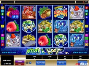 What A Hoot slot về loài cú của Microgaming RTP 96,94%