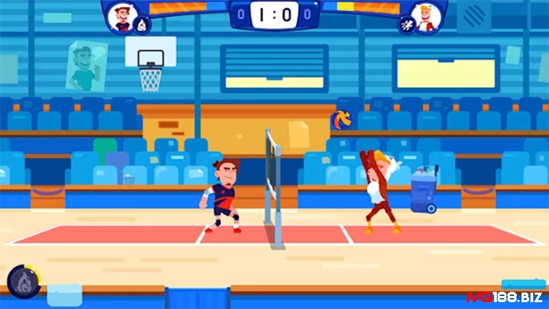 Game Volleyball Challenge được xây dựng theo luật bóng chuyền cổ điển