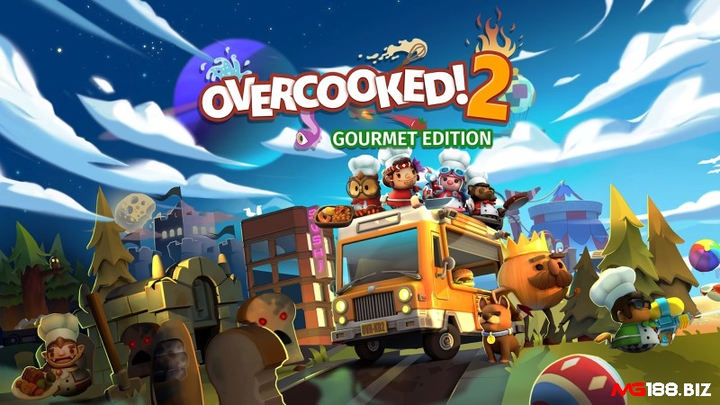 Overcooked! 2 - game chơi cùng bạn bè trên pc trải nghiệm độc đáo