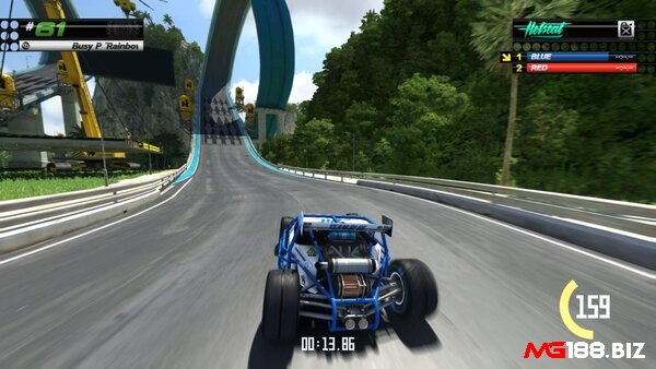 Đua xe tốc độ cao trong Trackmania Turbo