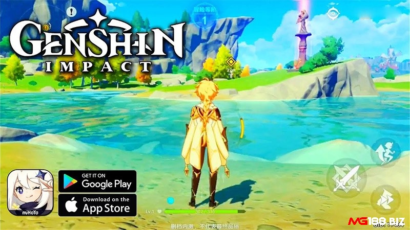 Tải game Genshin Impact trên Google Play, App Store