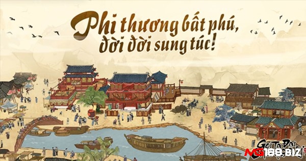 Gọi Ta Đại Chưởng Quỹ sử dụng đồ họa 2D với thiết kế dễ thương