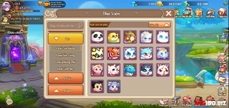 Pet là người bạn đồng hành dễ thương của game thủ