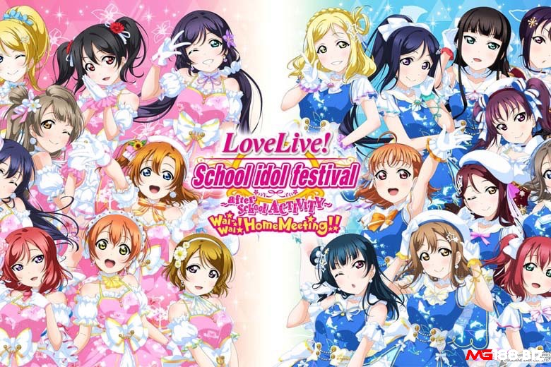 Game nhảy online pc Love Live!School idol festival nơi người chơi trở thành nữ thần tượng Nhật Bản