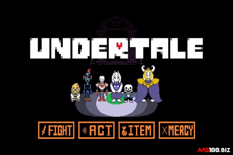 Undertale là trò chơi giải trí thú vị và góp mặt trong danh sách top 5 game nhẹ dưới 1gb cho pc