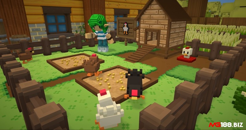 Staxel gợi nhớ đến phong cách của Minecraft