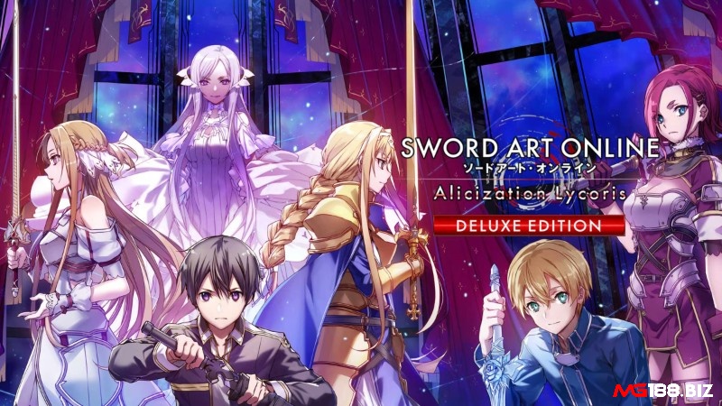 Với Alicization Lycoris - Game Sword Art Online bạn sẽ nhập vai Kirito khám phá một thế giới mở