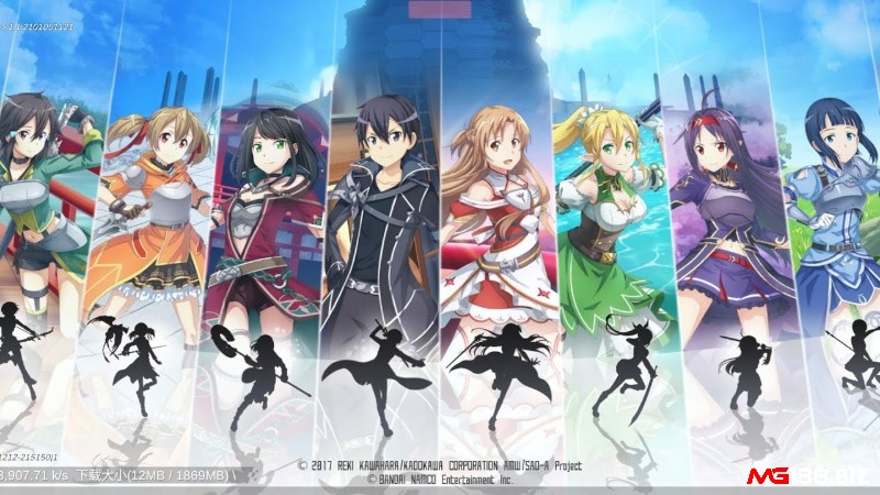 Game Sword Art Online là loạt game lấy cảm hứng từ các bộ anime/manga do Reki Kawahara sáng tác