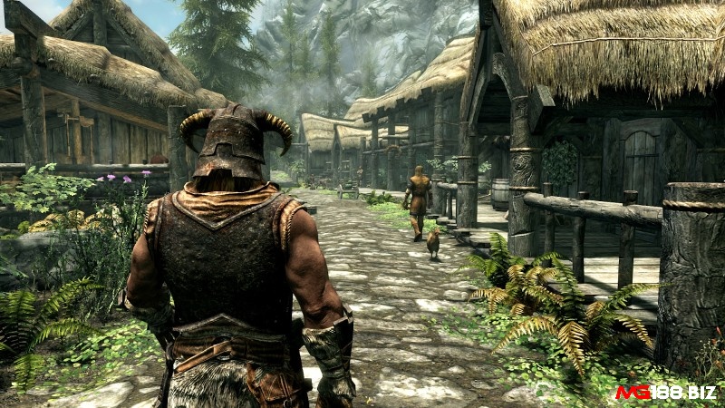 Khám phá vùng đất Skyrim rộng lớn với những khung cảnh hùng vĩ trong The Elder Scrolls: Skyrim