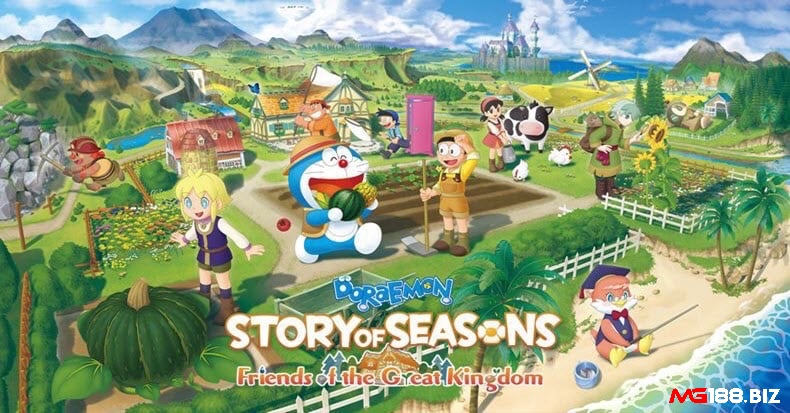 Doraemon Story of Seasons là sự kết hợp mới lạ giữa nông trại cùng bộ truyện tranh nổi tiếng là những game nông trại hay nhất cho pc