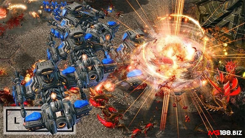 StarCraft II là kiểu game chiến tranh khốc liệt