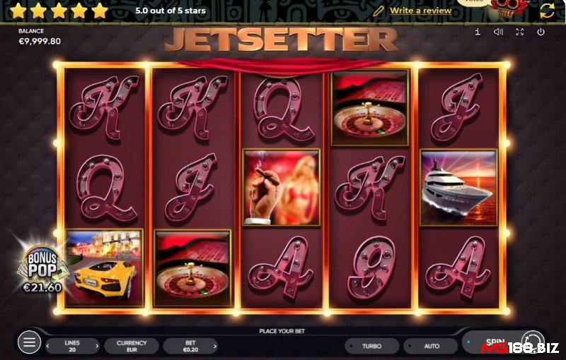 Jetsetter là một slot game lấy chủ đề về lối sống xa hoa của giới thượng lưu